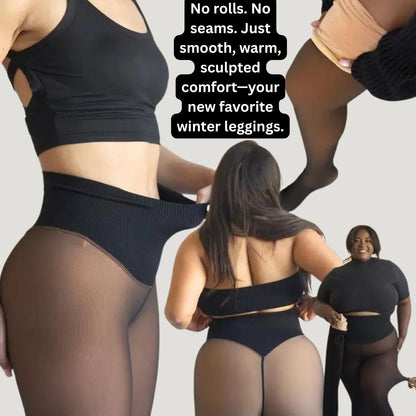Original Magic Fleece-Lined Compression Leggings (Porcelain Nude)