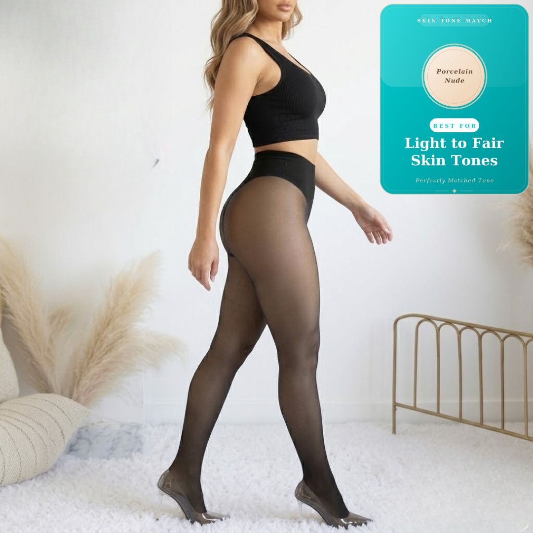 Original Magic Fleece-Lined Compression Leggings (Porcelain Nude)